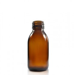 Braunglasflasche DIN  28 – 100 ml