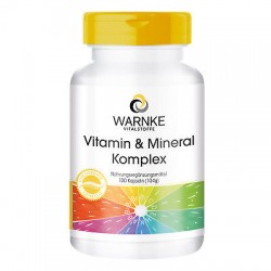 Vitamin & Mineral Komplex, 100 Kapseln