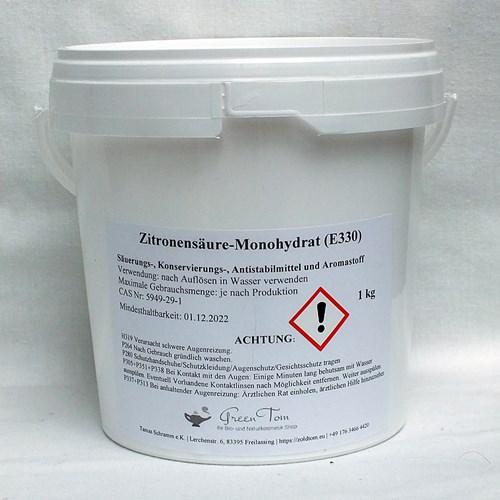 Zitronensäure Monohydrat 1 kg